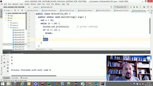 JAVA Lessons - 3 - worked on JetBrains Intellij IDEA and on Eclipse IDE смотреть онлайн
