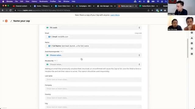 Automate Facebook Lead to Mailerlite via Zapier смотреть онлайн