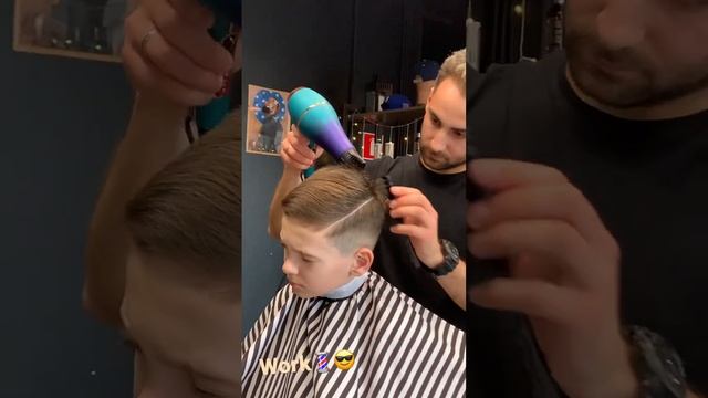 Детская стрижка с пробором смотреть онлайн