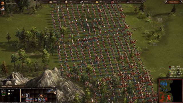 Cossacks 3 2v2 France смотреть онлайн