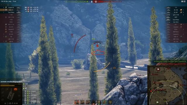 GRILLE 15 vs RNG • WoT Gameplay смотреть онлайн