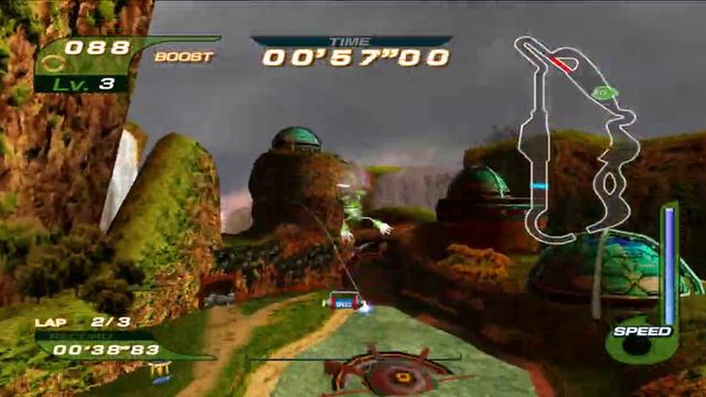 Sonic Riders DX v2.0.1 "Burnout" 3 Laps Red Canyon (E-10000G - E-gearR) смотреть онлайн