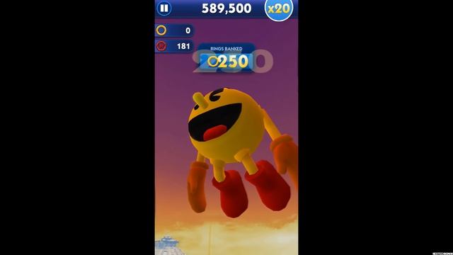 Sonic Dash (iOS) - Pac-Man Gameplay смотреть онлайн