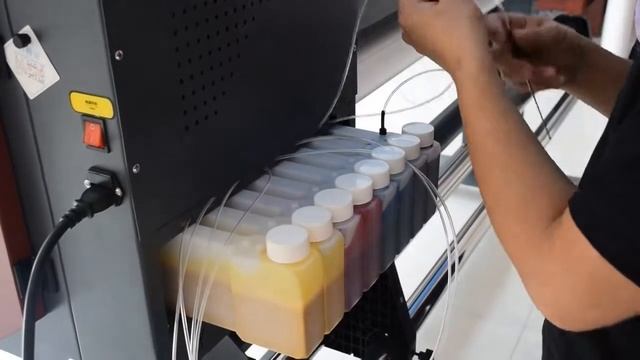 1 6M inkjet printer DX5 смотреть онлайн