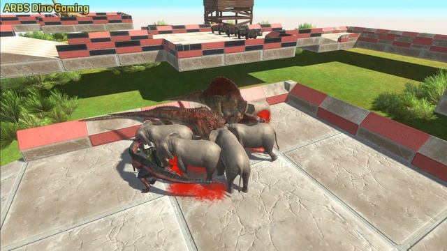 Goodzilla Challenge Death Run | Animal Revolt Battle Simulator | ARBS Dino Gaming смотреть онлайн
