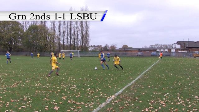 Greenwich 2nds vs LSBU 28/11/2018 смотреть онлайн