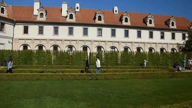 Прага,Вальдштейнский сад/Valdštejnská zahrada,Praha смотреть онлайн