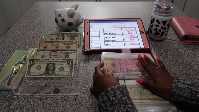 CASH ENVELOPE & SINKING FUNDS STUFFING | APRIL PAYCHECK #5 2022 | $257 LOW INCOME | CASH STUFFING смотреть онлайн