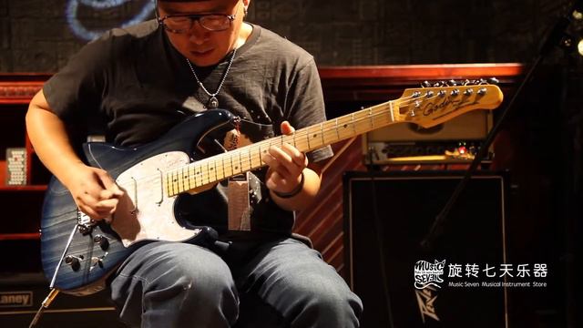 Godin Passion RG-3 Indigo Burst MN | No Talking смотреть онлайн