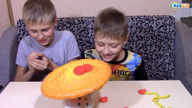 КТО придумал Этот ЧЕЛЛЕНДЖ Смогут ли Это СДЕЛАТЬ Игорь и Богдан БАЛАНСИРУЮЩАЯ ПИЦЦА ЧЕЛЛЕНДЖ смотреть онлайн
