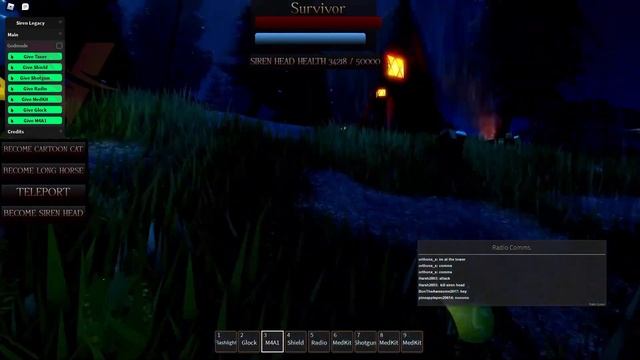 Siren Head Script Roblox GUI | WEAPON смотреть онлайн