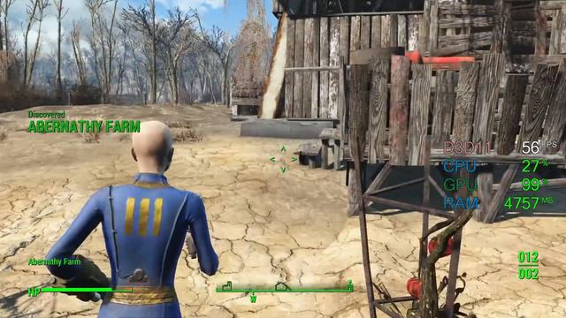 GeForce GTX 960 -- Intel Core i5 8400 -- Fallout 4 FPS Test смотреть онлайн