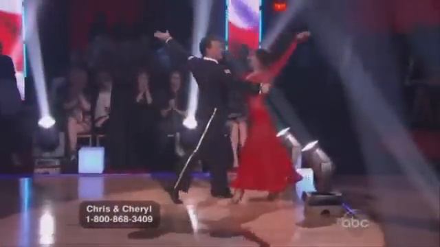 Chris Jericho & Cheryl Burke - Dancing with the Stars "Oh Beautiful for Spacious Skies" смотреть онлайн