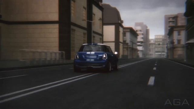 CINEMA 4D - The MINI COOPER 3D animation смотреть онлайн