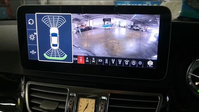 V PLAY Android Multimedia Headunit + 360 Surround Camera Integration for Mercedes Benz W212 смотреть онлайн