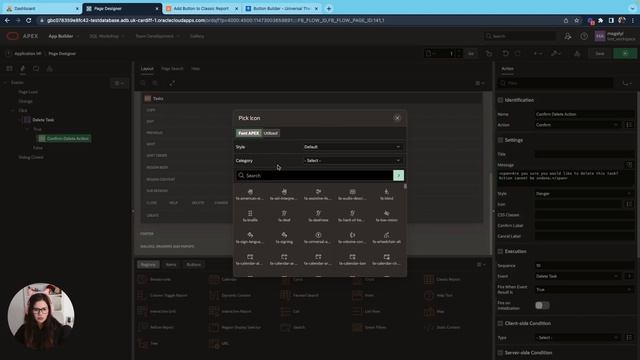 Oracle APEX - How To Add a Button to a Classic Report смотреть онлайн