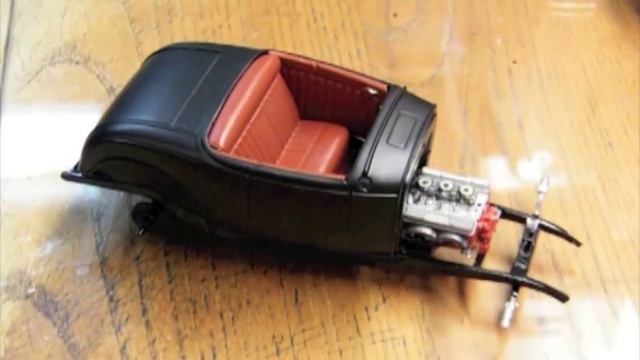 Building the 1/25 Scale "Deuce of Spades" '32 Ford Roadster - Part 4 смотреть онлайн