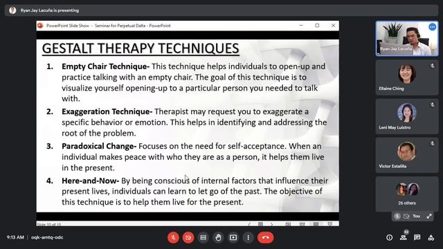 06 Gestalt Therapy смотреть онлайн