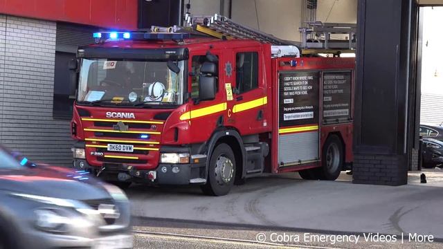 Police Cars, Fire Trucks and Ambulances responding siren and lights - BEST OF 2021 смотреть онлайн