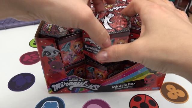 Miraculous Ladybug Miracle Box Kwami Surprise Series 2 смотреть онлайн