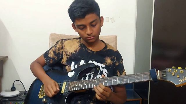 'Hotel California' - Guitar solo - Cover By - Asher смотреть онлайн