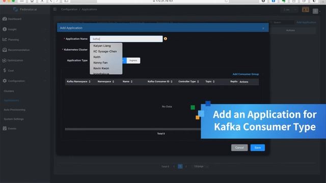How to Configure An Application on Federator.ai for Autoscaling Kafka Consumer смотреть онлайн
