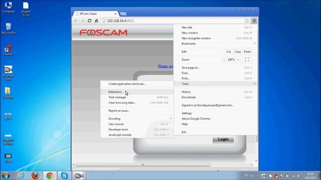 Foscam HD Ip Cameras - How to install plugin on Google Chrome смотреть онлайн