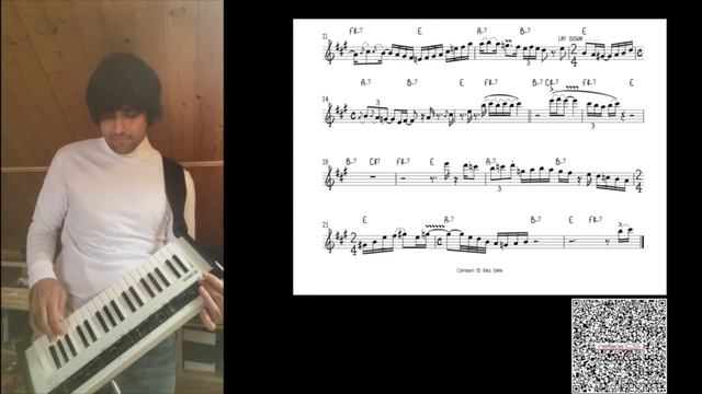 Cory Henry synth solo transcription. Song "In The Water", from "Art Of Love" album. смотреть онлайн