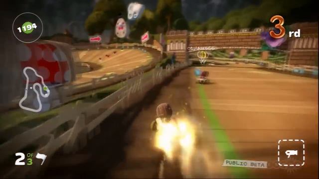 Pre-made Track - LittleBigPlanet Karting Gameplay (PS3)