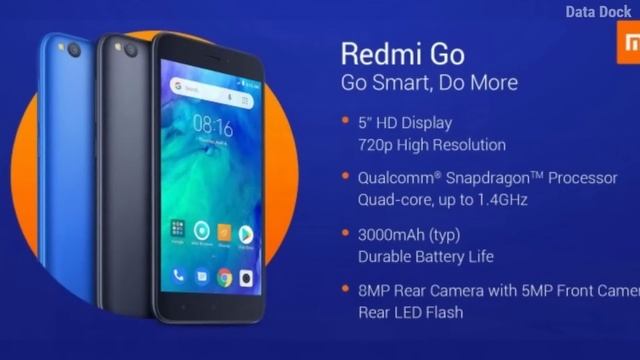 Redmi Go Only at Rs.4000 | Xiaomi Ka Sabse Sasta Smartphone | Data Dock смотреть онлайн