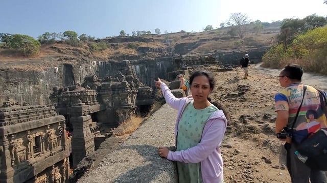 Ellora Caves, Maharashtra India | Kailash Temple |UNESCO World Heritage Site смотреть онлайн