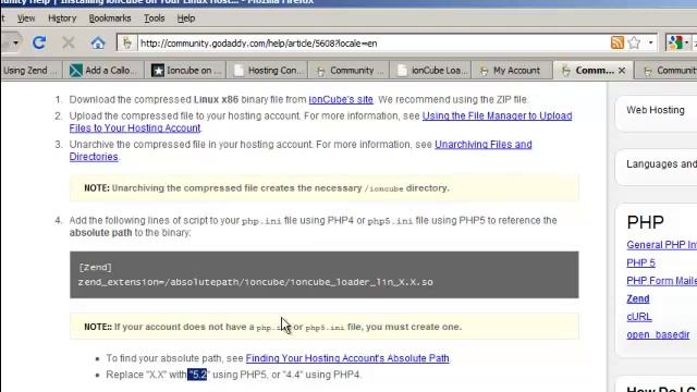 How to Install Ioncube on Godaddy Hosting Account смотреть онлайн