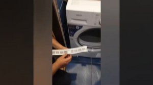 Сушильная машина DEXP DM-F8HBDMA/WB. Первый запуск