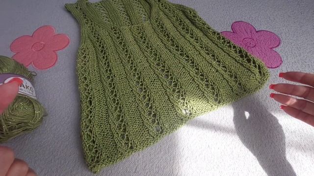 ЛЕТНИЙ ТОП ИЗ ХЛОПКА С ЛЮРЕКСОМ смотреть онлайн