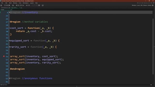 Custom Sorting Arrays [GameMaker Studio 2.3.1] смотреть онлайн