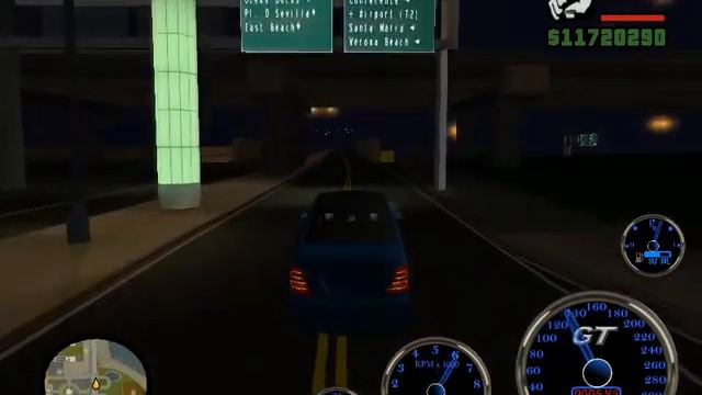 GTA San Andreas Super Cars-Mercedes Benz w221 смотреть онлайн