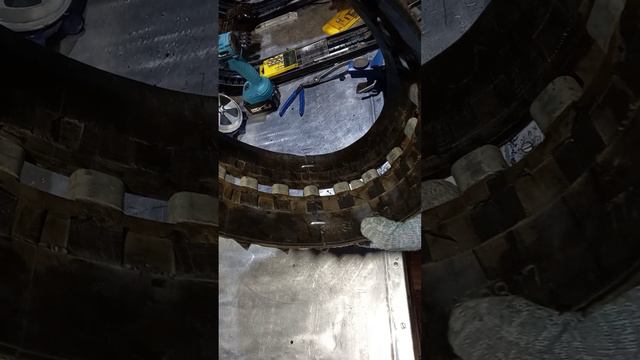 Супер простая гусянка для снегоката