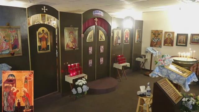 4 декабря, суббота Введение во Храм Пресв. Б-цы Литургия / December 4, Liturgy смотреть онлайн
