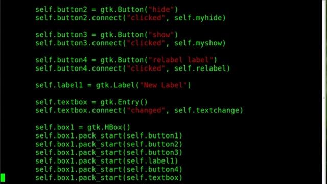 Python - GTK GUI - Tutorial #9 - Change to TextBox смотреть онлайн