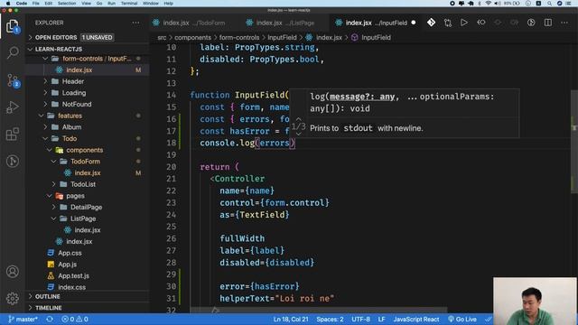 ReactJS: 12-06 Làm form validation với Yup смотреть онлайн