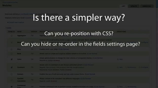 54. Before you start, is there a simpler way? (a Drupal how-to) смотреть онлайн