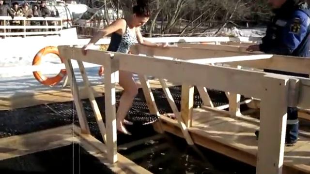 19.01.2015. Крещение Господне в Серебряном бору - Ролик №42