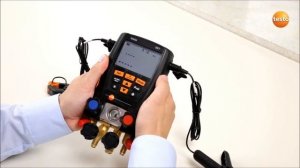 Управление testo 557. 4. Выбор режима измерения