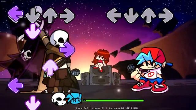 Friday Night Funkin 'VS The X Event - FULL WEEK OUT (Vs X!Gaster) (FNF Mod/Hard) смотреть онлайн