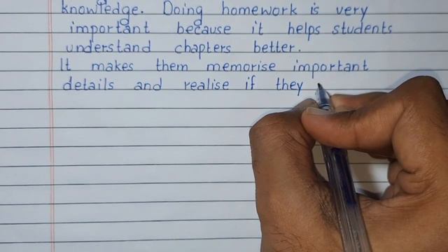Write a short essay on Importance of Homework | Essay Writing | English смотреть онлайн
