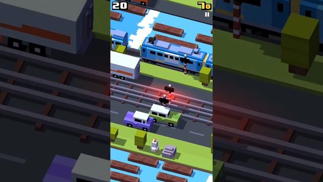 Крутая куритца прохождения игры (Crossy Road) смотреть онлайн