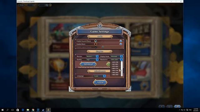 How To Change Resolution In Chronicle RuneScape Legends смотреть онлайн