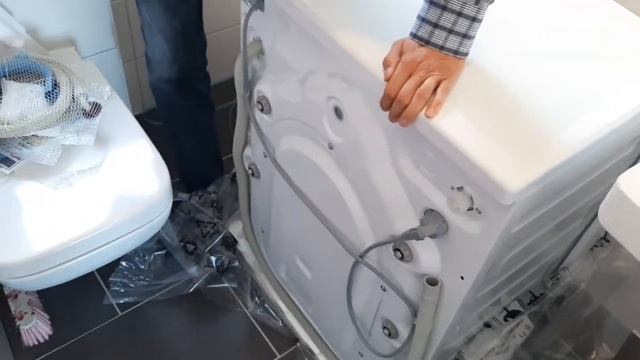 Распаковка стиральной машины Beko, Германия смотреть онлайн