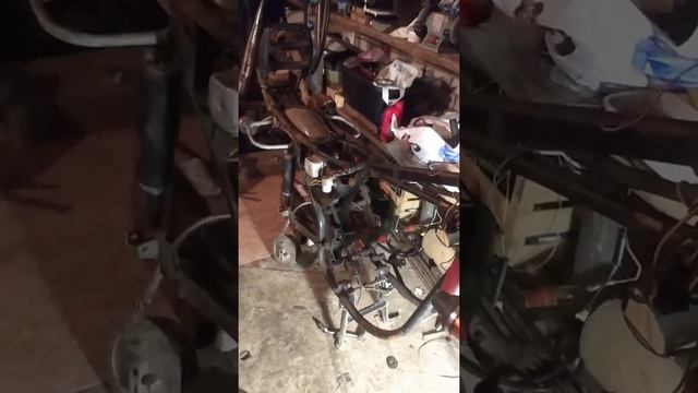 восстановление мотоцикла Ява 350-634 часть 1