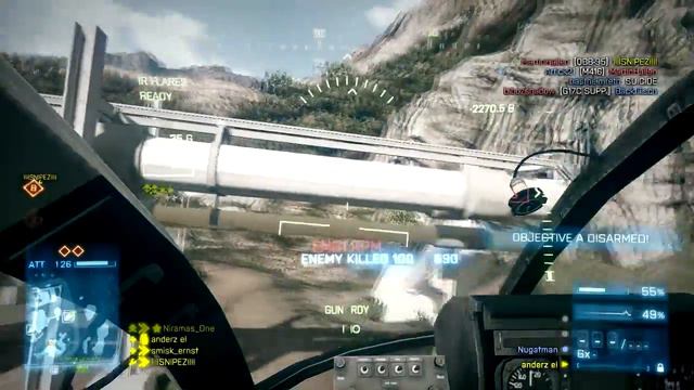 Battlefield 3 Online Gameplay - Best Epic Kick Ass Round/Game In Battlefield 3 Ever?! 81-11K/D смотреть онлайн